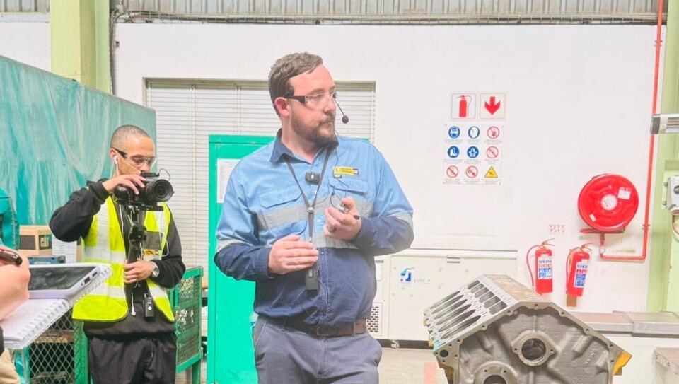 A media tour at the BRC