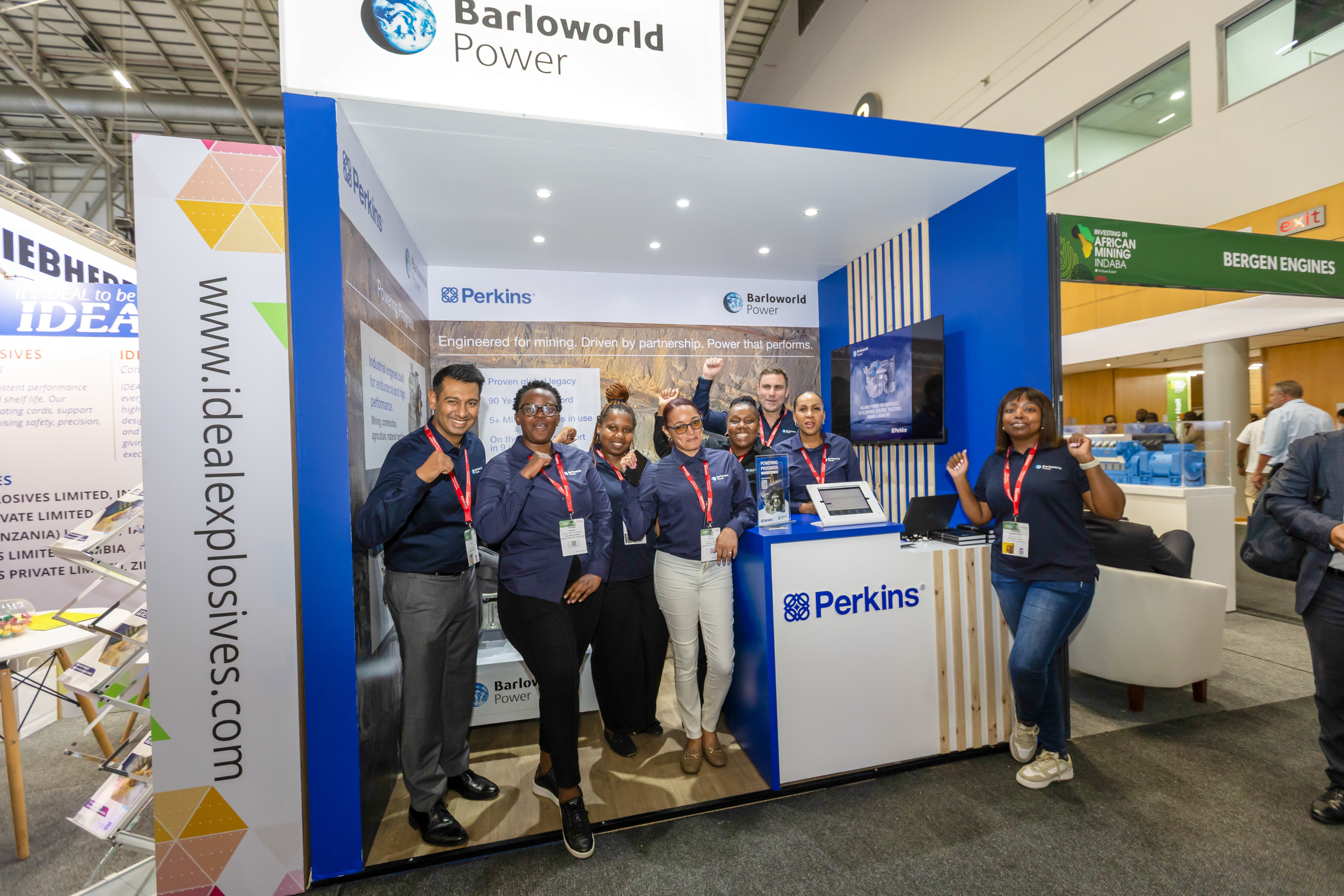 BW Perkins Mining Indaba  event customers