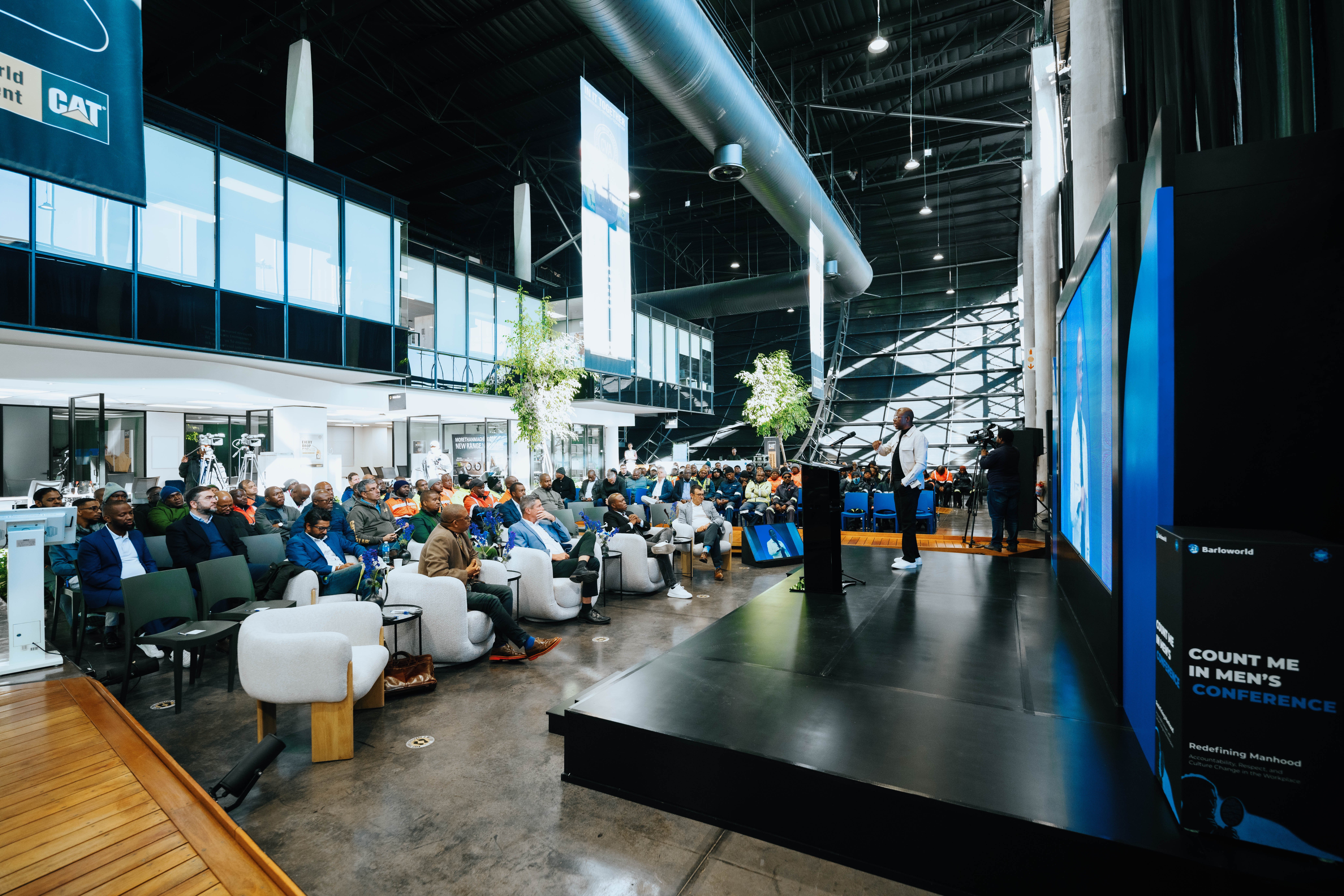 Men a the Barloworld men's conference